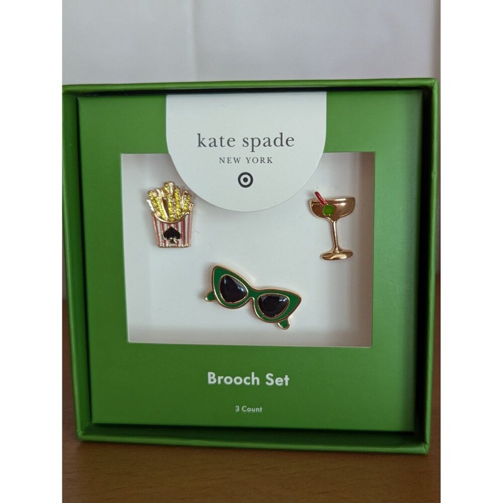 Kate Spade New York x Target Brooch Set - 3 Count